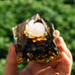 ROSE QUARTZ OBSIDIAN PYRAMID