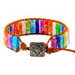 7 CHAKRAS BALANCE BRACELET (STONE)